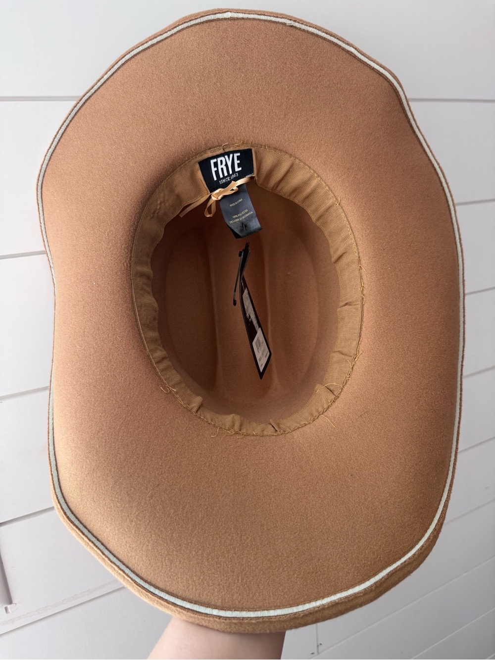 FRYE Western Hat with Feather Detail - Picture 5 of 8